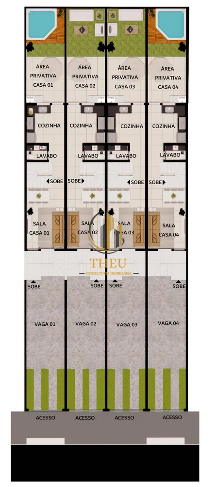 Sobrado, 2 quartos, 80 m² - Foto 4