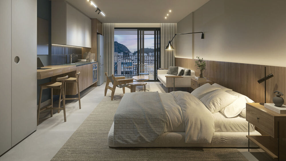 Apartamento, 1 quarto, 66 m² - Foto 1