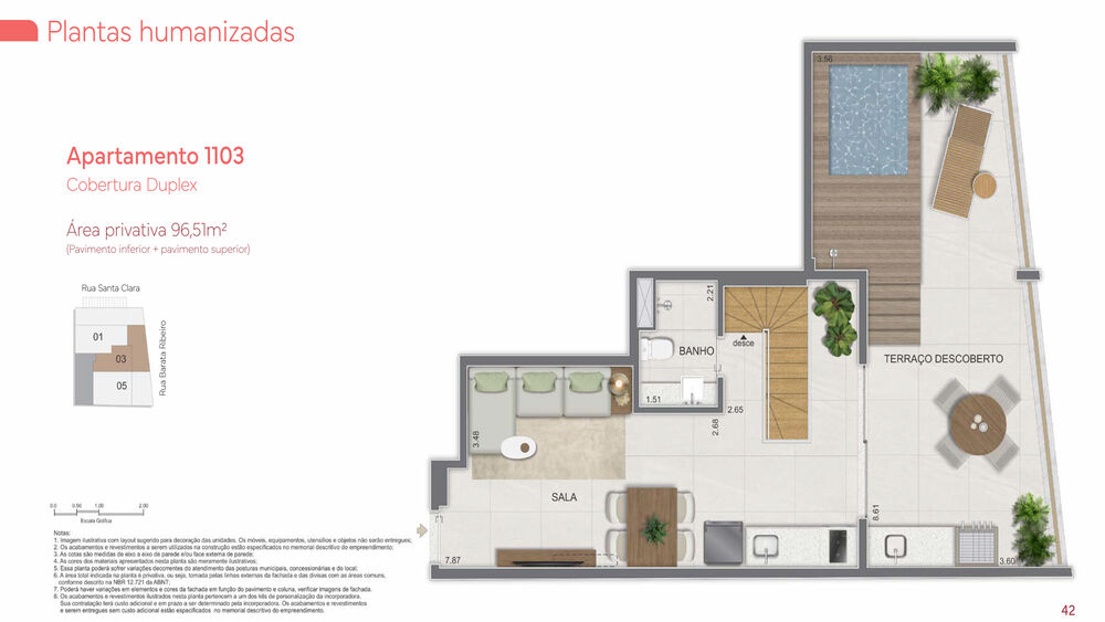 Cobertura, 1 quarto, 95 m² - Foto 8
