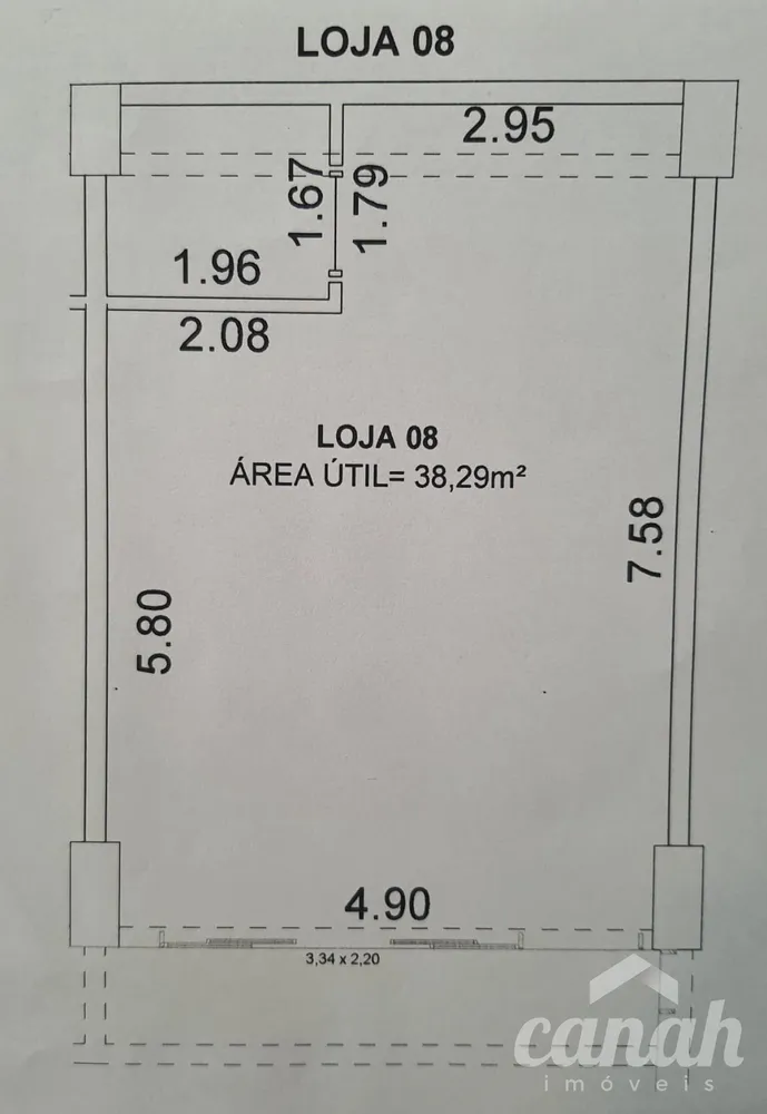 Sala-Conjunto, 38 m² - Foto 4