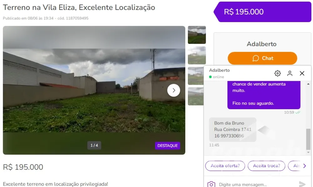 Terreno, 450 m² - Foto 2
