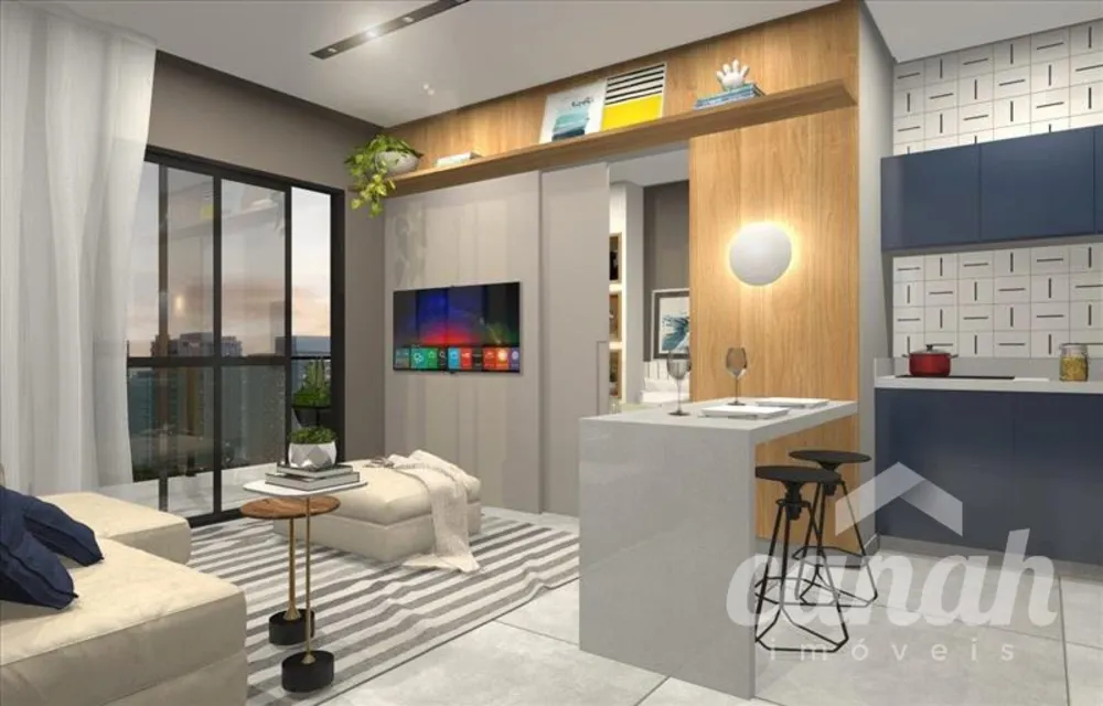 Apartamento, 1 quarto, 33 m² - Foto 3