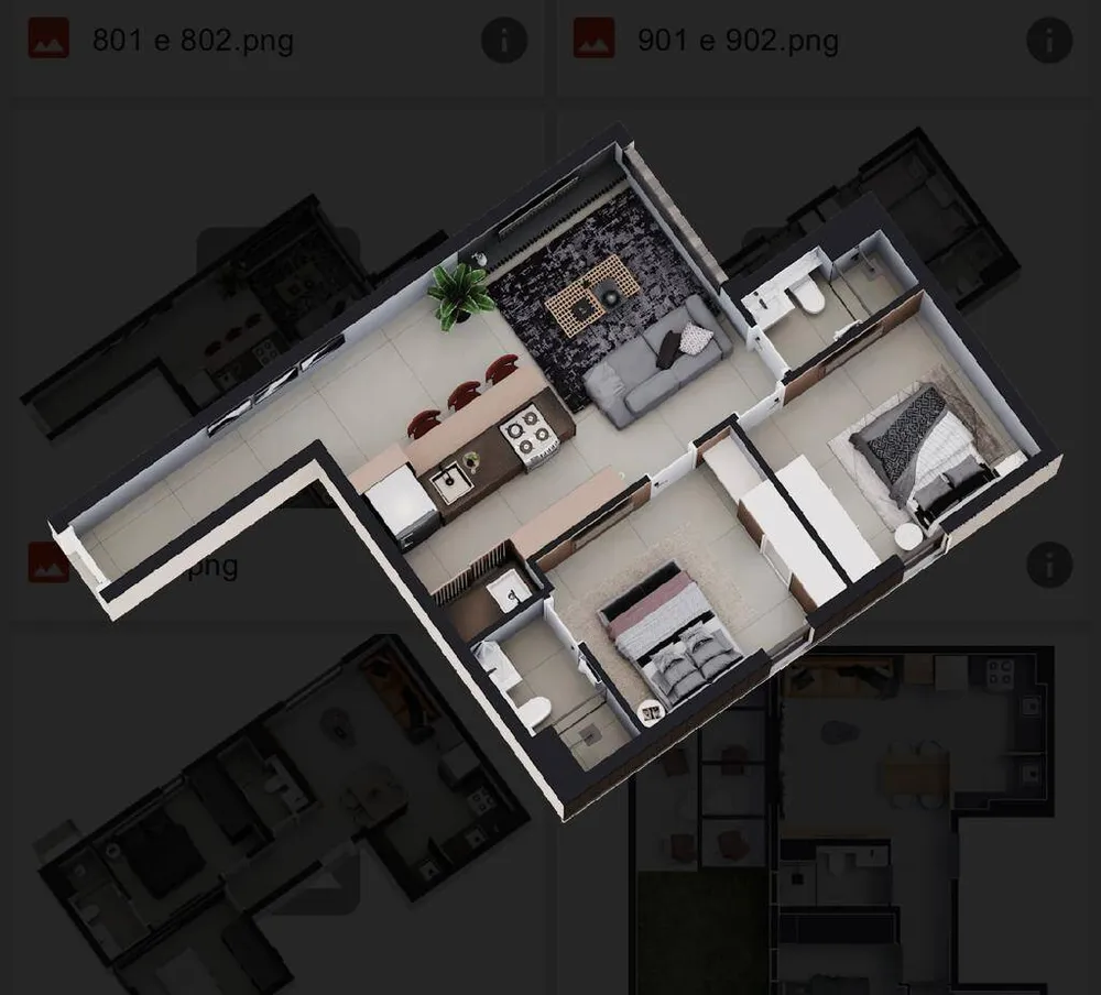 Apartamento, 2 quartos, 53 m² - Foto 5