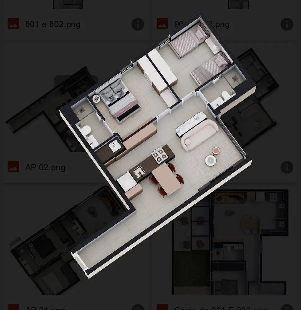 Apartamento, 2 quartos, 53 m² - Foto 8