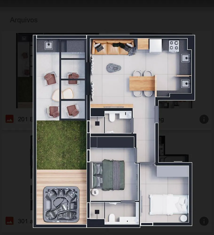 Apartamento, 2 quartos, 53 m² - Foto 14