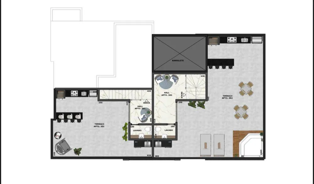 Apartamento, 2 quartos, 42 m² - Foto 1