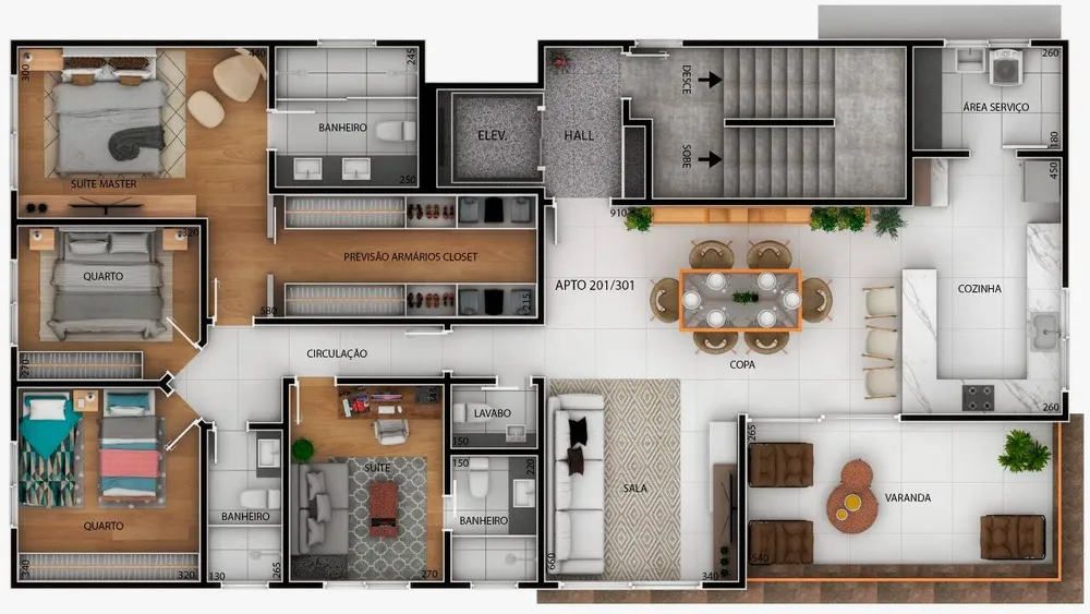 Apartamento, 4 quartos, 83 m² - Foto 11