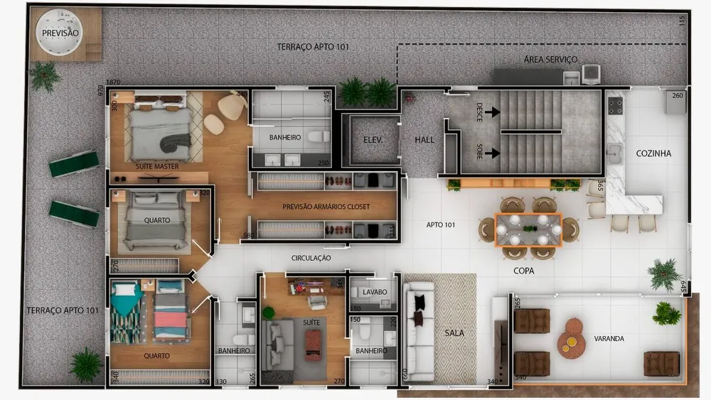 Apartamento, 4 quartos, 83 m² - Foto 10