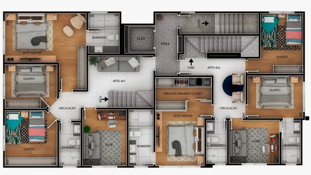 Apartamento, 4 quartos, 83 m² - Foto 6