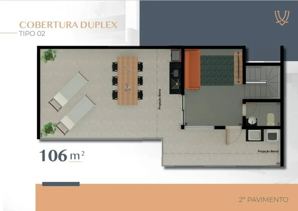Cobertura, 2 quartos, 39 m² - Foto 6