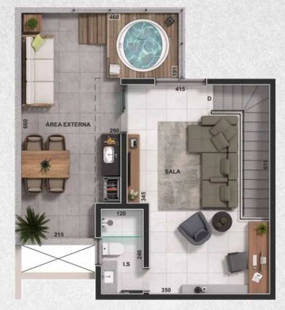 Cobertura, 2 quartos, 26 m² - Foto 14
