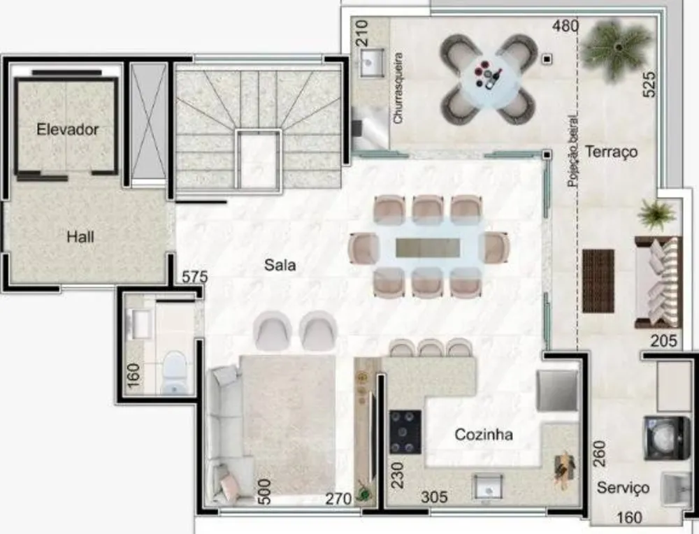 Cobertura, 4 quartos - Foto 4