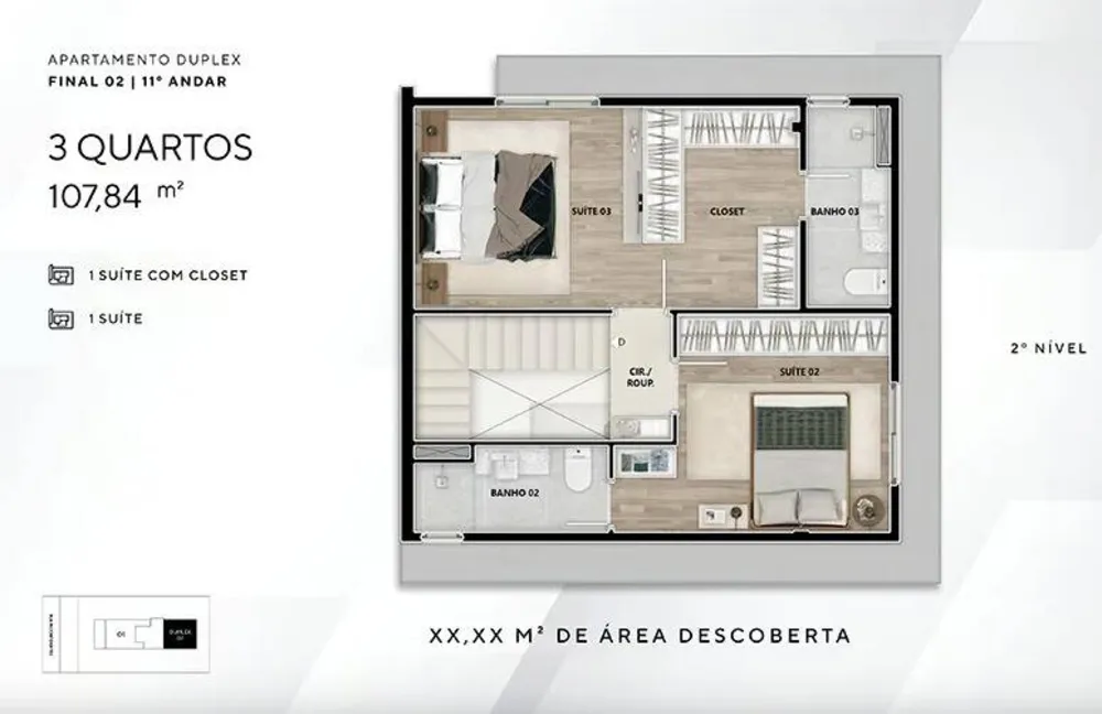 Apartamento, 3 quartos - Foto 11