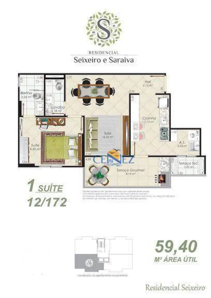 Apartamento, 1 quarto, 51 m² - Foto 4