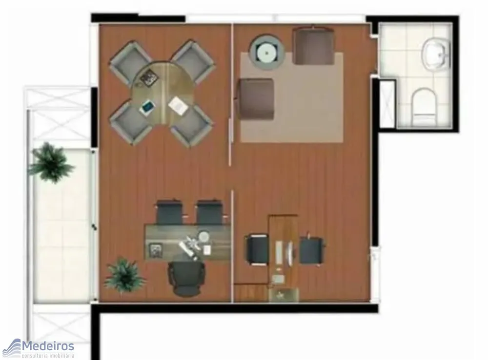Sala-Conjunto, 27 m² - Foto 10