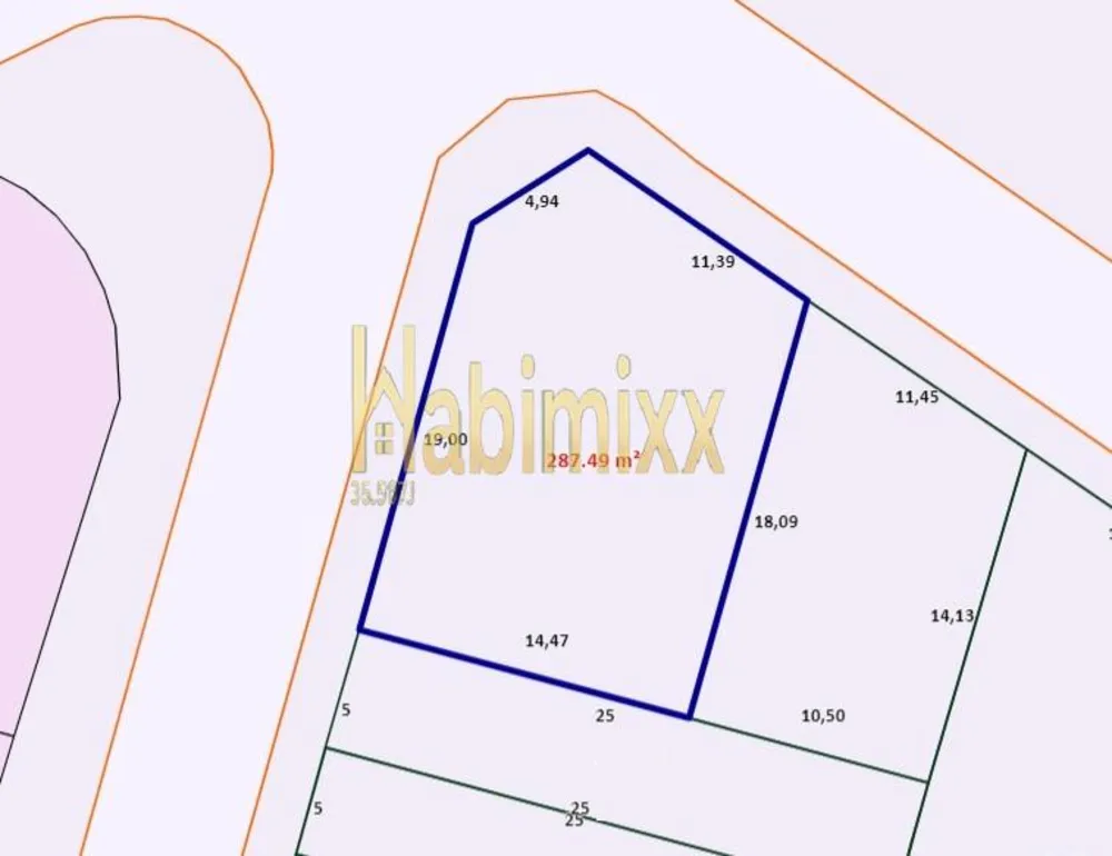 Terreno, 287 m² - Foto 1