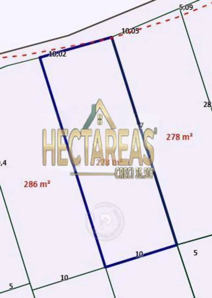 Terreno, 278 m² - Foto 1