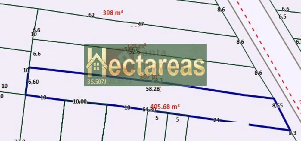 Terreno, 405 m² - Foto 2