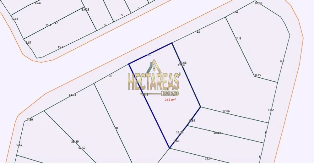 Terreno, 247 m² - Foto 1