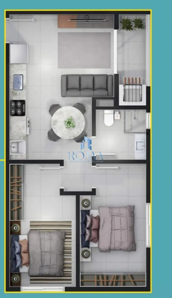 Apartamento, 2 quartos, 53 m² - Foto 14