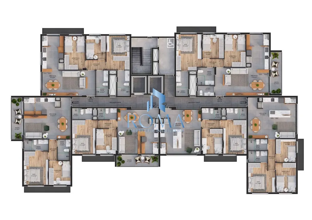 Apartamento, 2 quartos, 67 m² - Foto 12