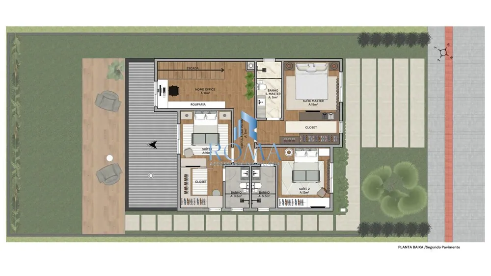 Casa de Condomínio, 4 quartos - Foto 3
