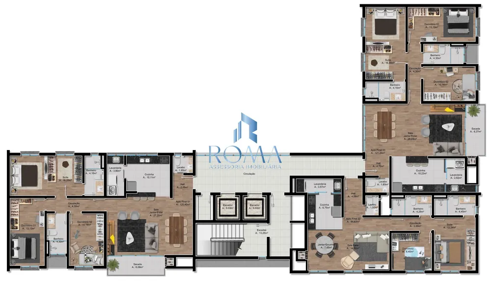 Apartamento, 2 quartos, 85 m² - Foto 2