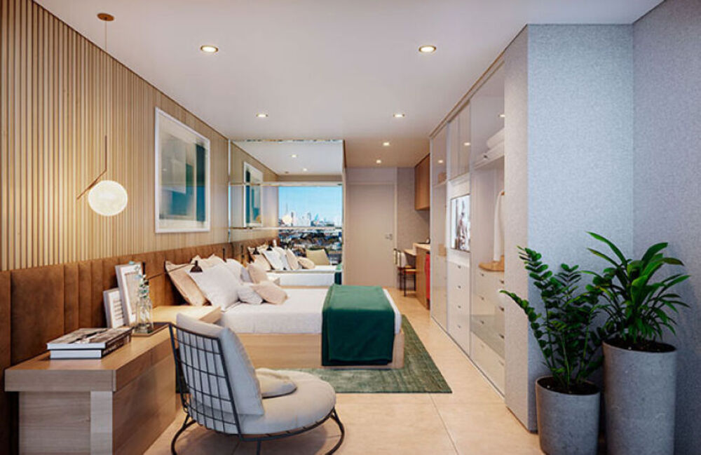 Apartamento, 1 quarto, 26 m² - Foto 2