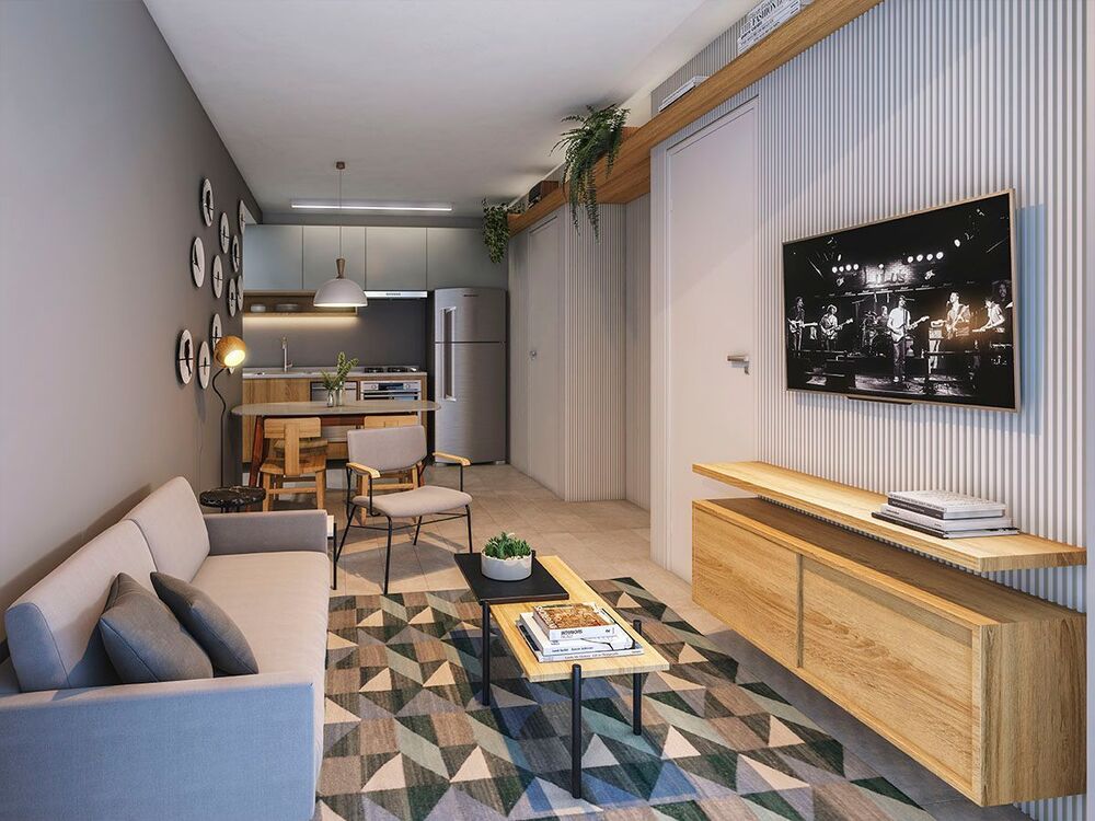 Apartamento, 1 quarto, 30 m² - Foto 1