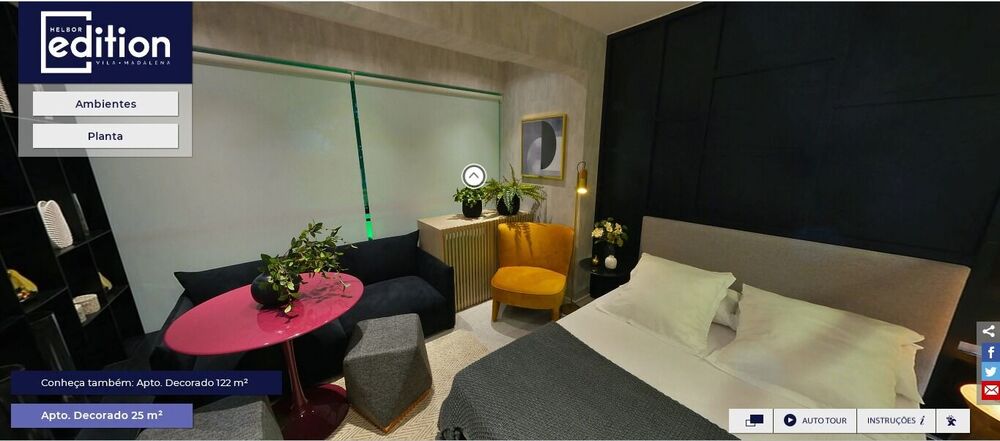 Apartamento, 1 quarto, 32 m² - Foto 3