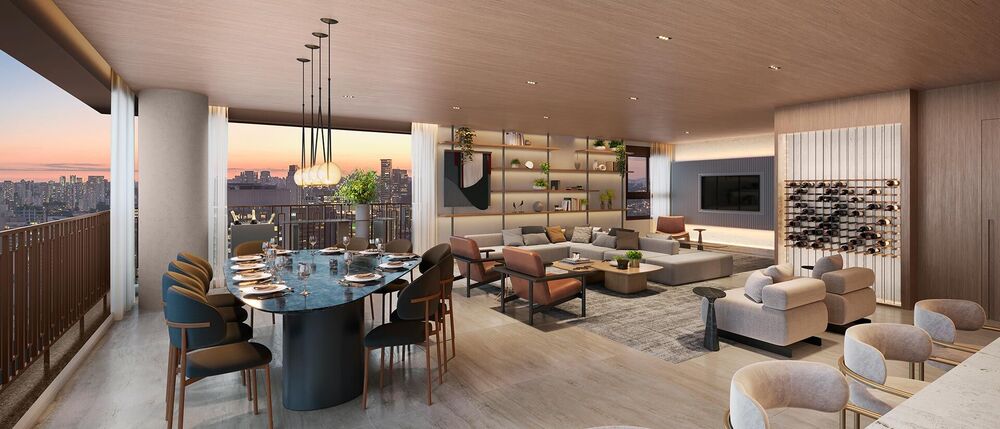 Apartamento à venda com 3 quartos, 224m² - Foto 1
