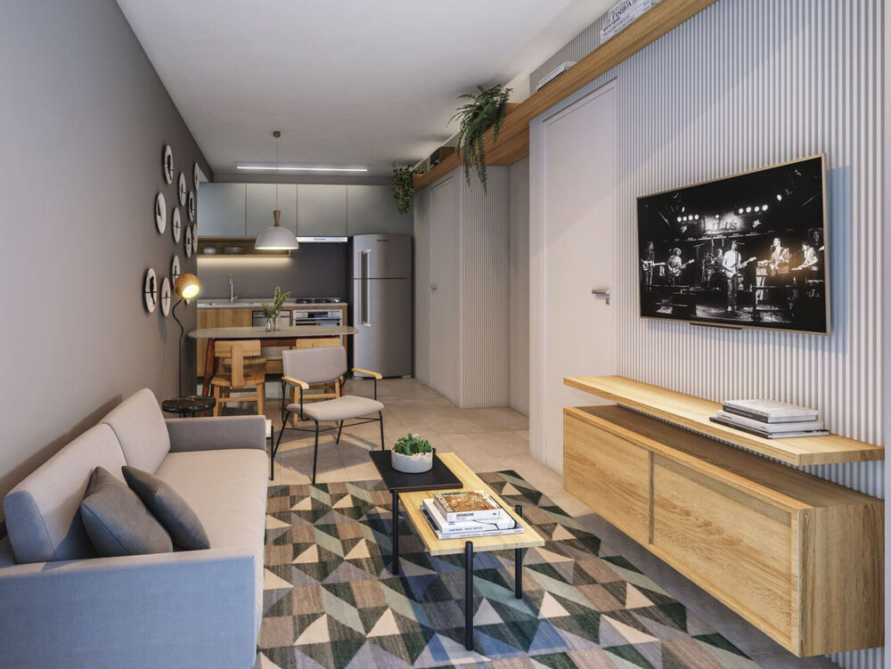 Apartamento, 1 quarto, 33 m² - Foto 2