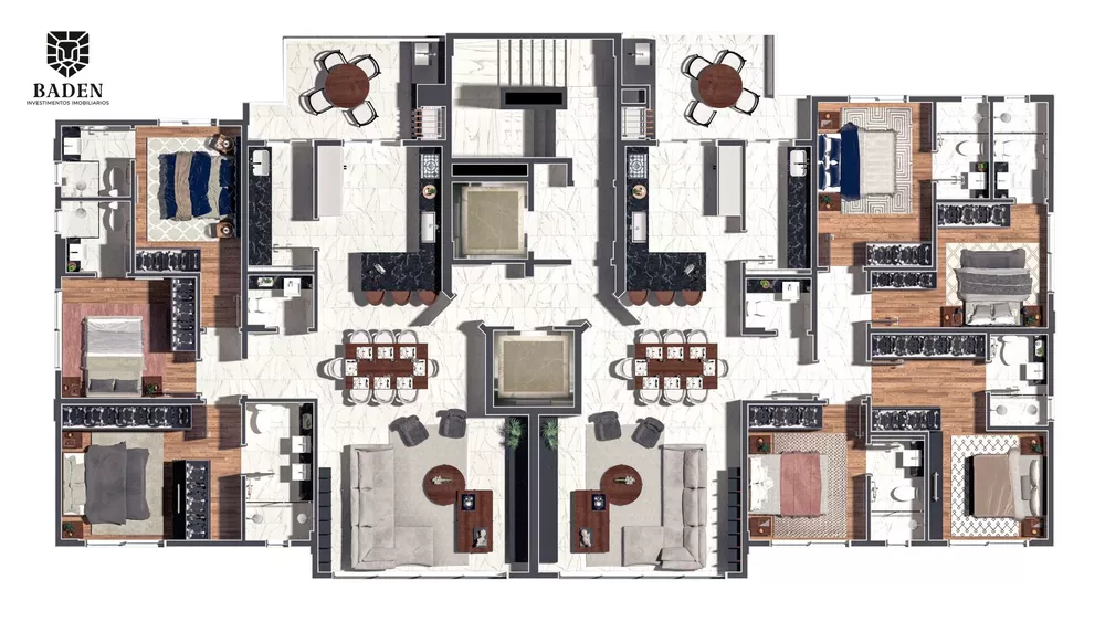 Apartamento, 3 quartos, 146 m² - Foto 3