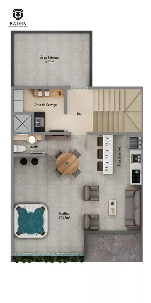 Sobrado, 3 quartos, 220 m² - Foto 15