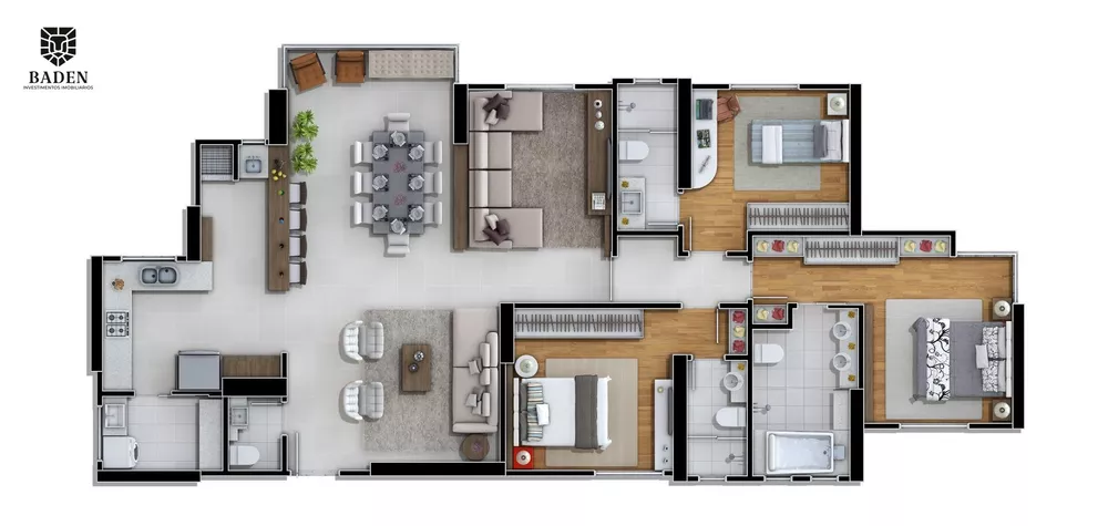Apartamento, 3 quartos, 153 m² - Foto 11