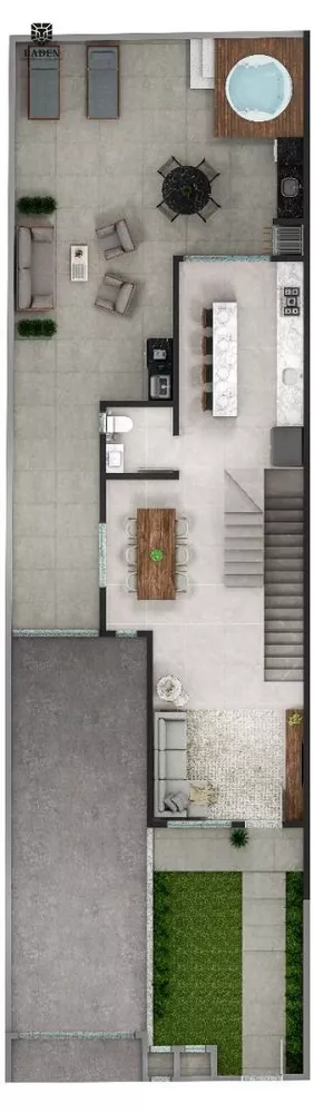 Sobrado, 3 quartos, 238 m² - Foto 8