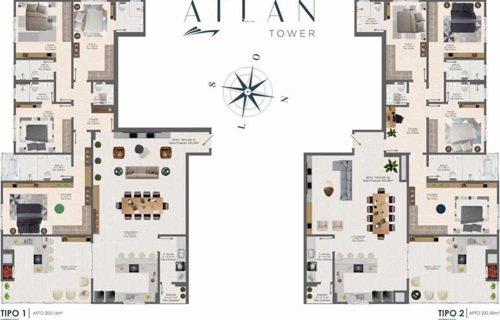 Apartamento, 3 quartos, 131 m² - Foto 8