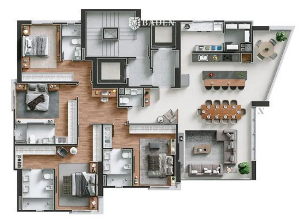 Apartamento, 4 quartos, 190 m² - Foto 20