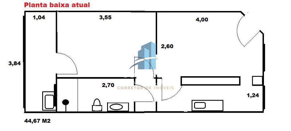 Apartamento à venda com 1 quarto, 44m² - Foto 12