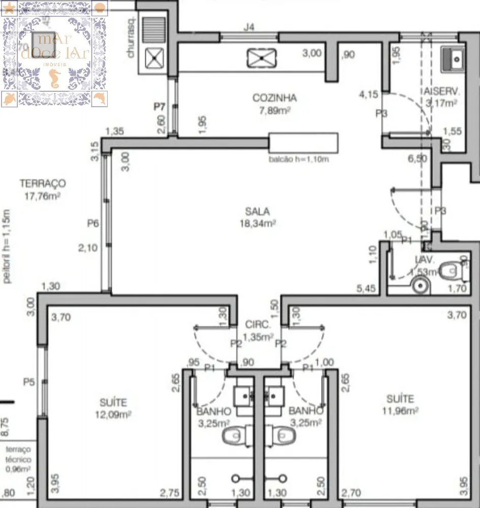 Apartamento, 2 quartos, 98 m² - Foto 9