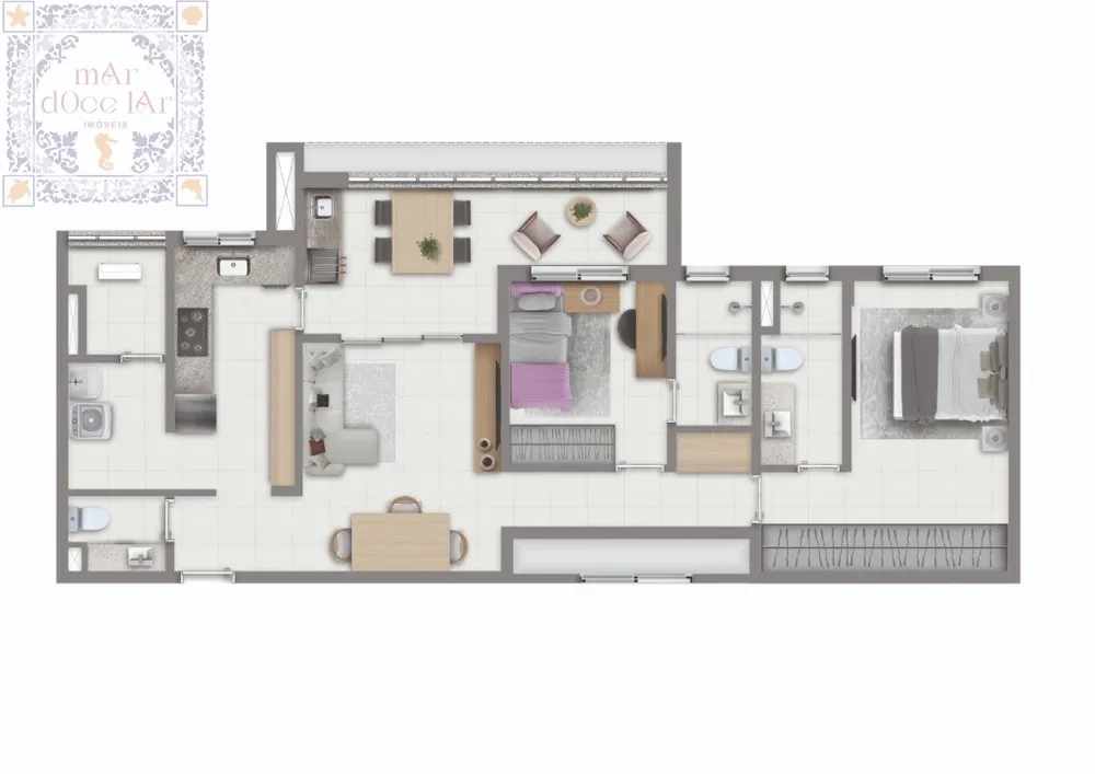 Apartamento, 2 quartos, 96 m² - Foto 8