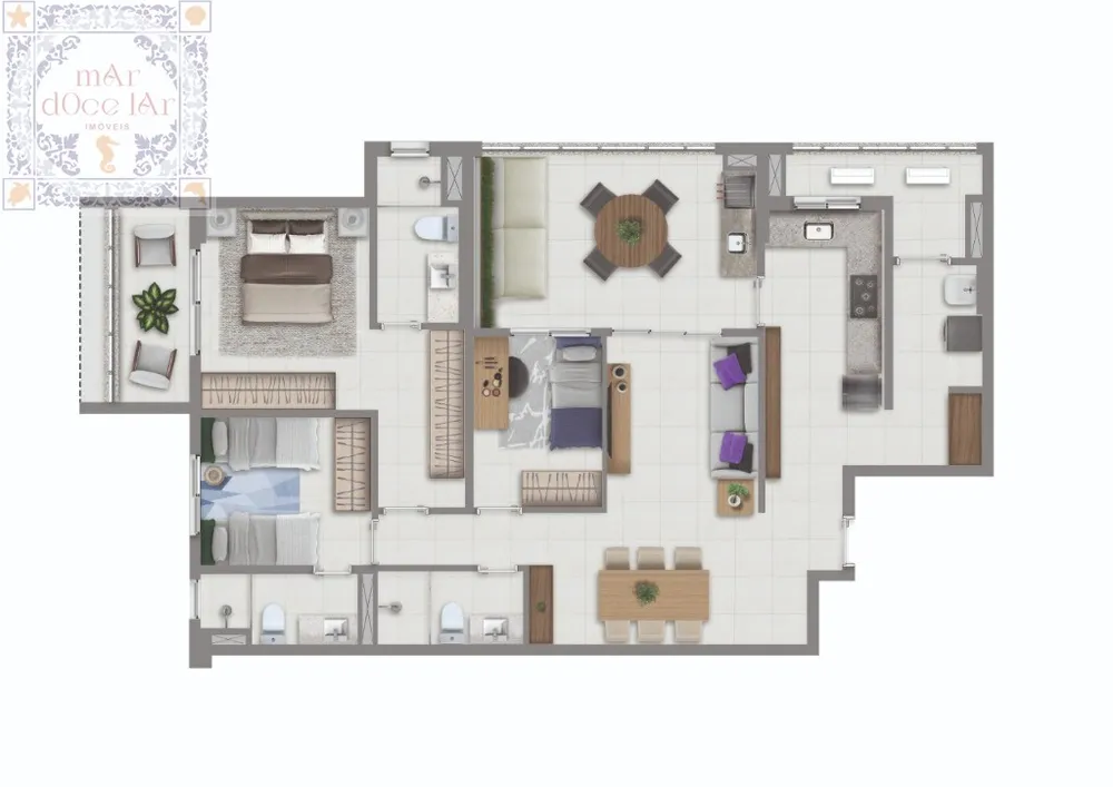 Apartamento, 2 quartos, 96 m² - Foto 9