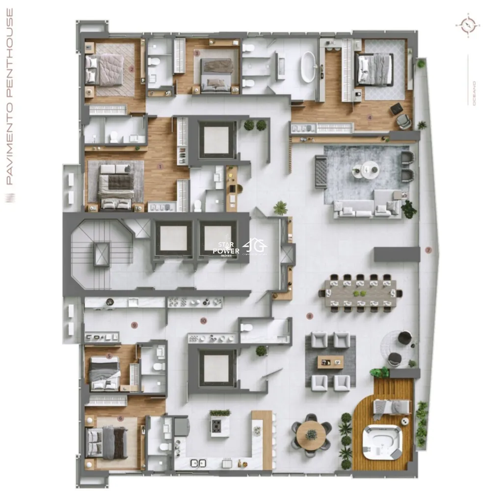 Apartamento, 6 quartos, 410 m² - Foto 13