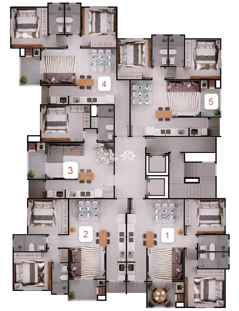 Apartamento, 2 quartos, 74 m² - Foto 16