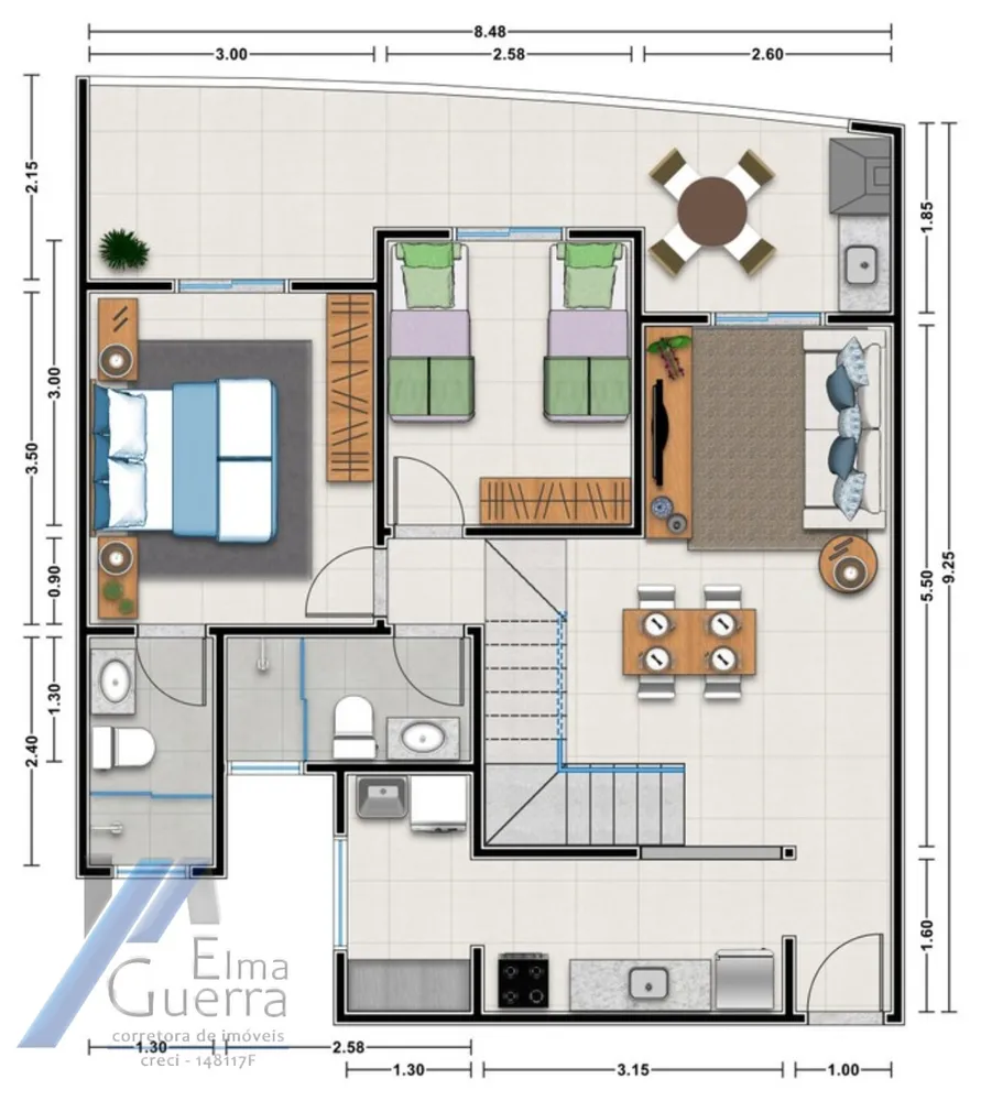 Apartamento, 2 quartos, 80 m² - Foto 10