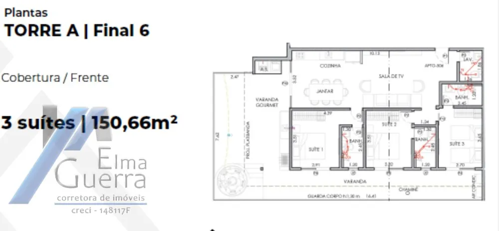 Apartamento, 3 quartos, 154 m² - Foto 8