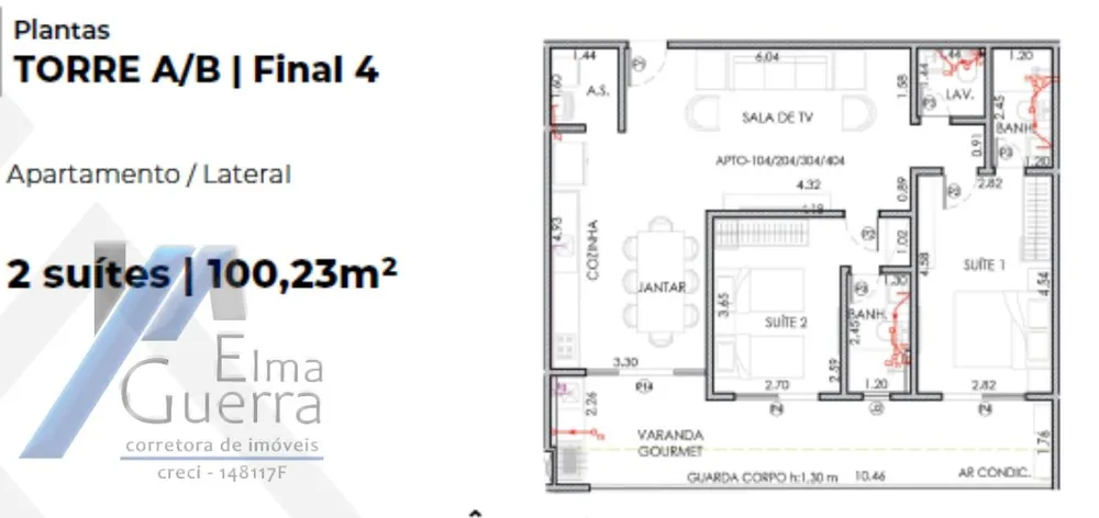 Apartamento, 3 quartos, 154 m² - Foto 4