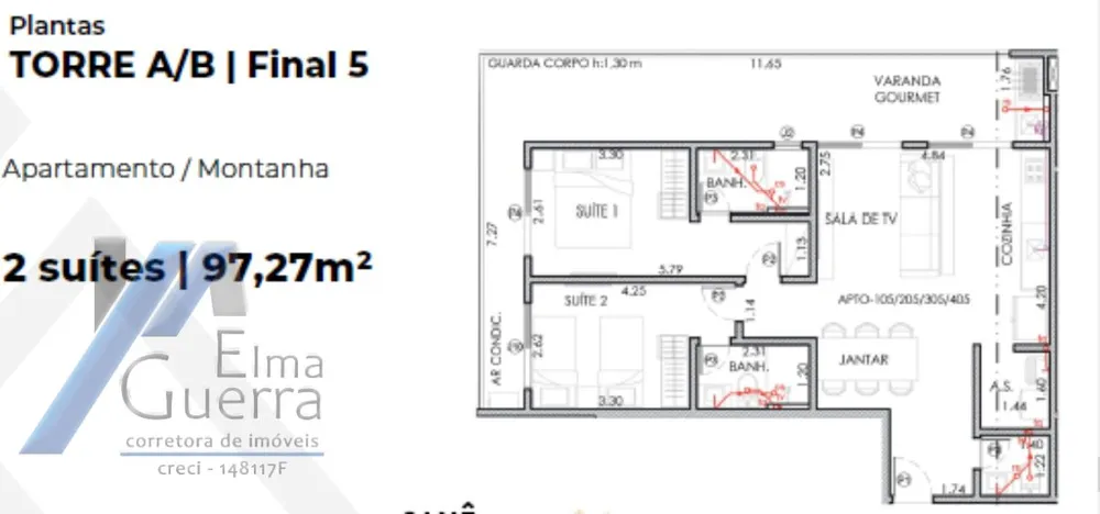 Apartamento, 3 quartos, 154 m² - Foto 5