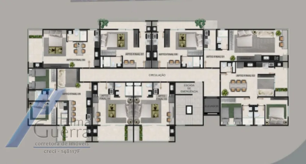 Apartamento, 1 quarto, 40 m² - Foto 3