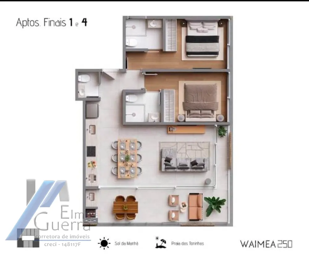Apartamento, 2 quartos, 83 m² - Foto 9